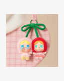 POPMART CRYBABY CRYING FOR LOVE SERIES VINYL PLUSH PENDANT LOVE YOU CHERRY MUCH
