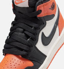 Air Jordan 1 Retro High OG Shattered Backboard Preschool Lifestyle Shoe - Black/Black/Sail/Starfish