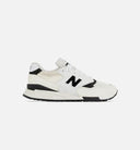 Made in USA 998 Mens Lifestyle Shoe - White/Black