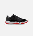 Air Jordan 11 Retro Bred Mens Lifestyle Shoe - Black/Varsity Red/White Free Shipping